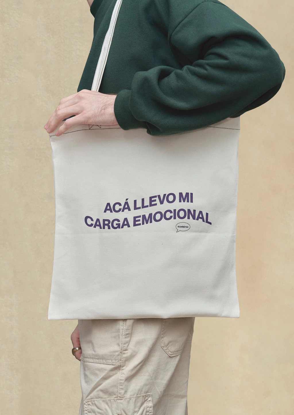 Tote Bag Emocional En Palabras